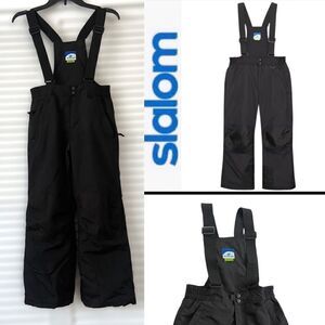 Slalom Youth Overall Snow Bibs Size M 8